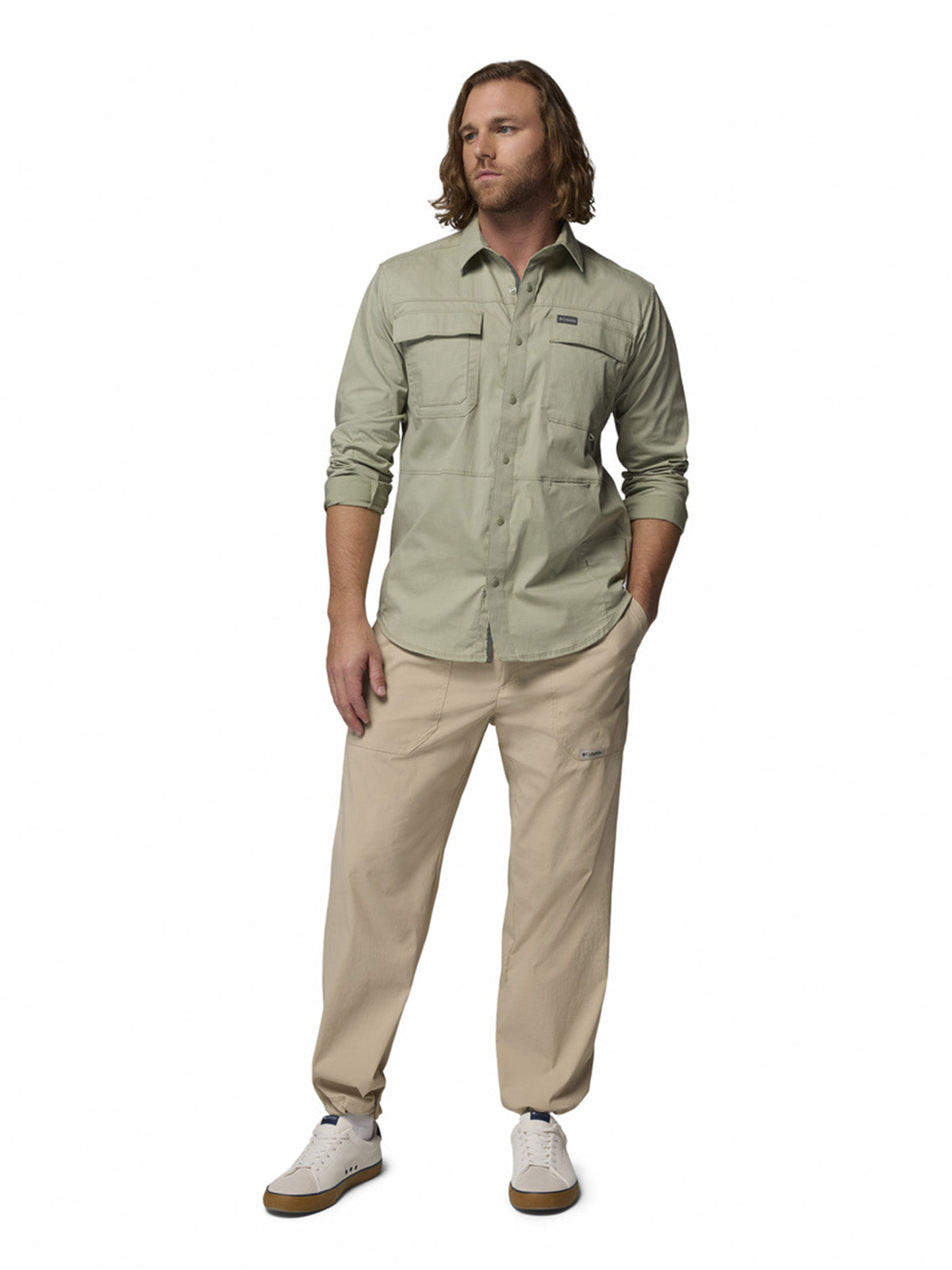 Pantalon Hombre Landroamer Scout Beige Columbia