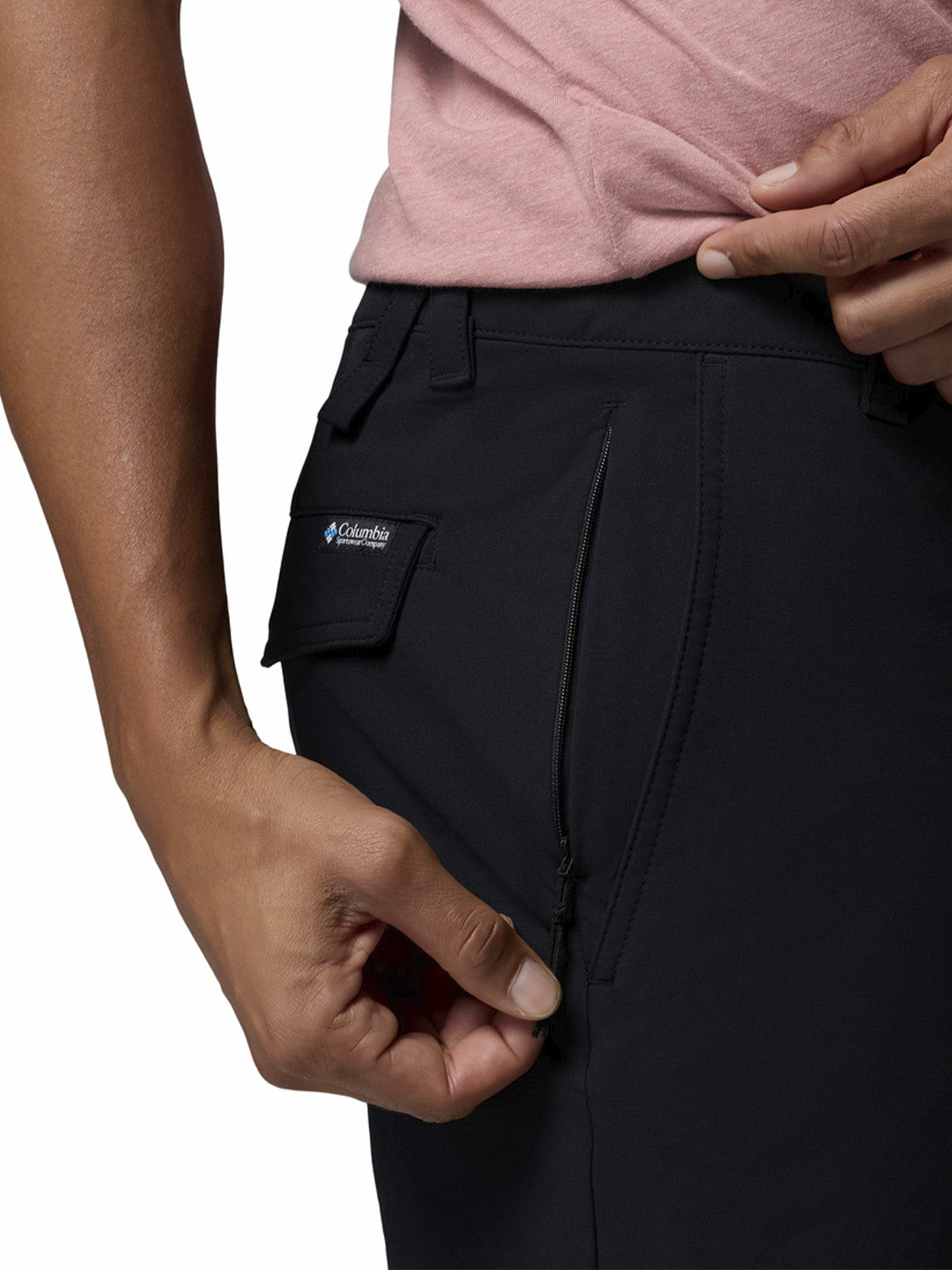 Short Hombre Roc Tech Negro Columbia