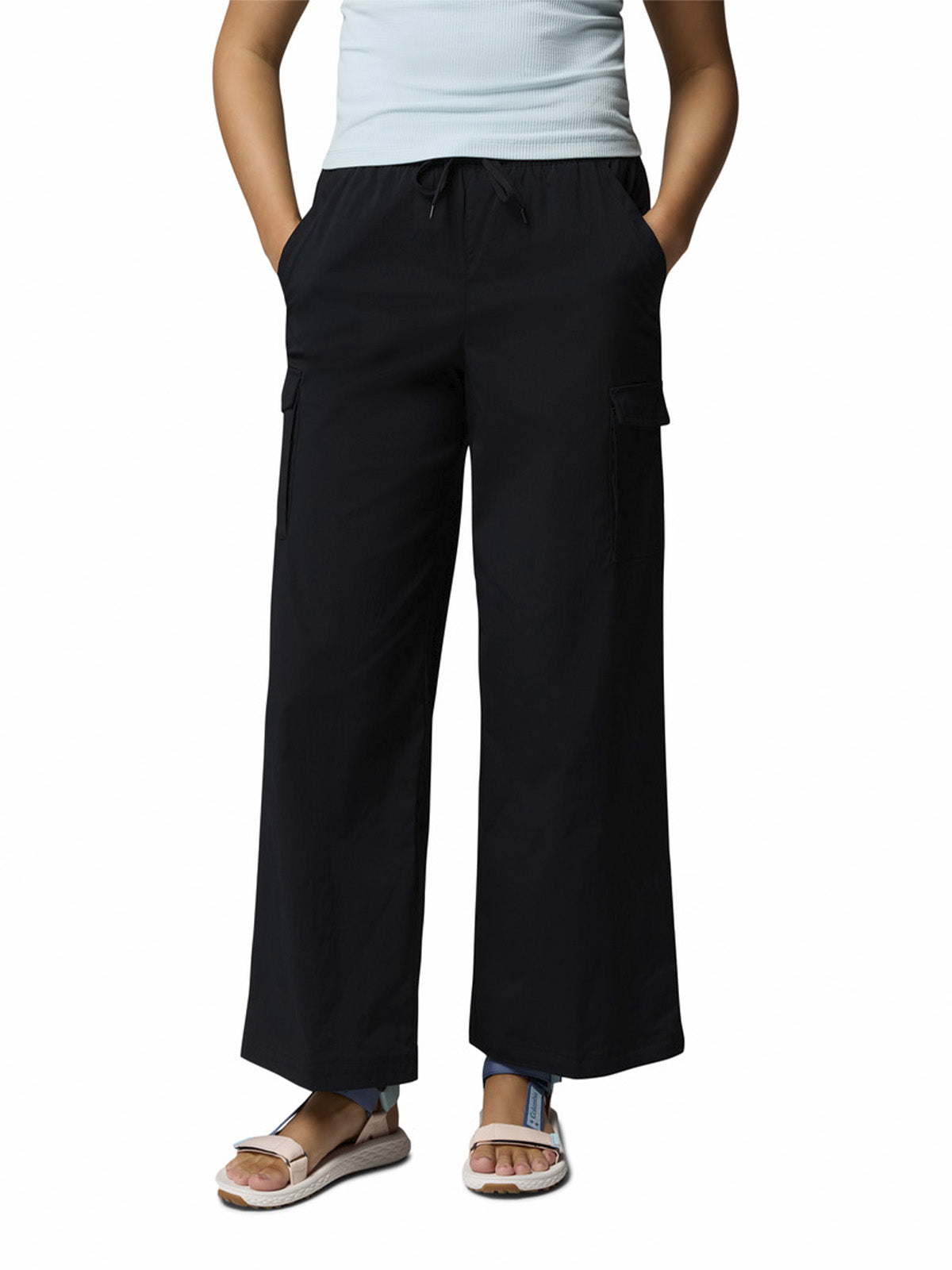 Pantalon Mujer Chill Creek Cargo Negro Columbia