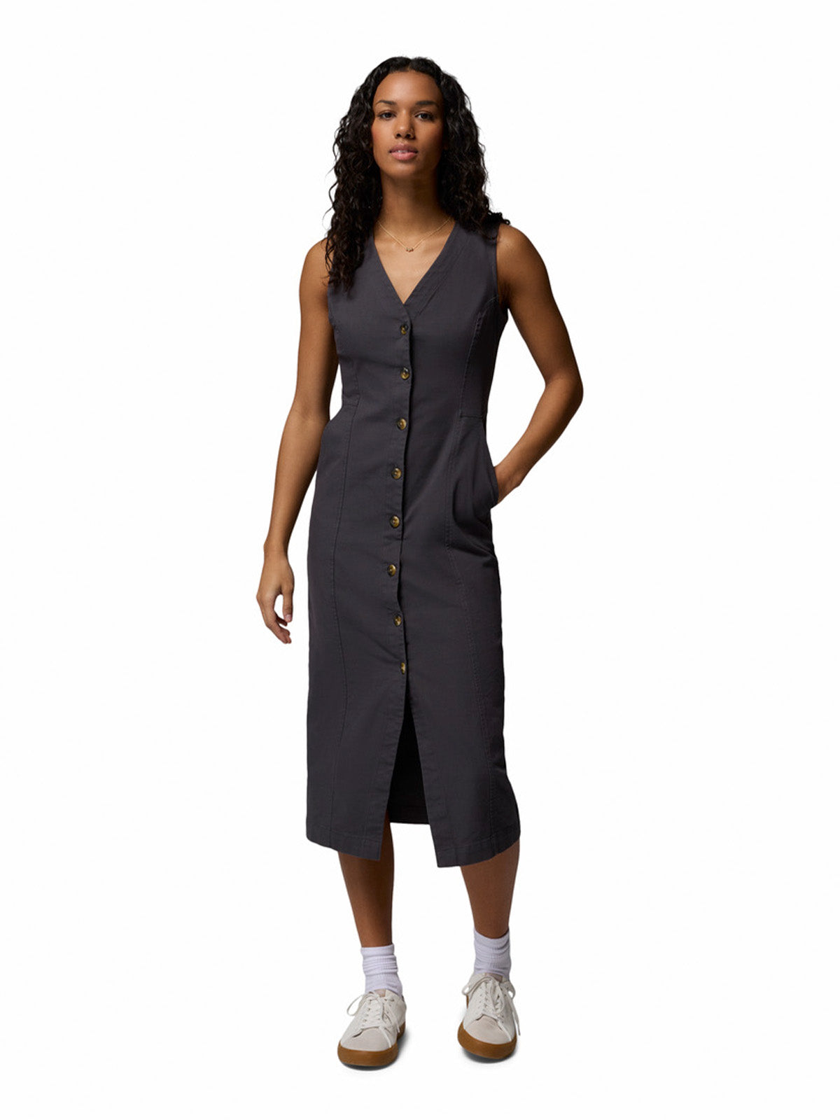 Vestido Mujer Iris Canyon Gris Columbia