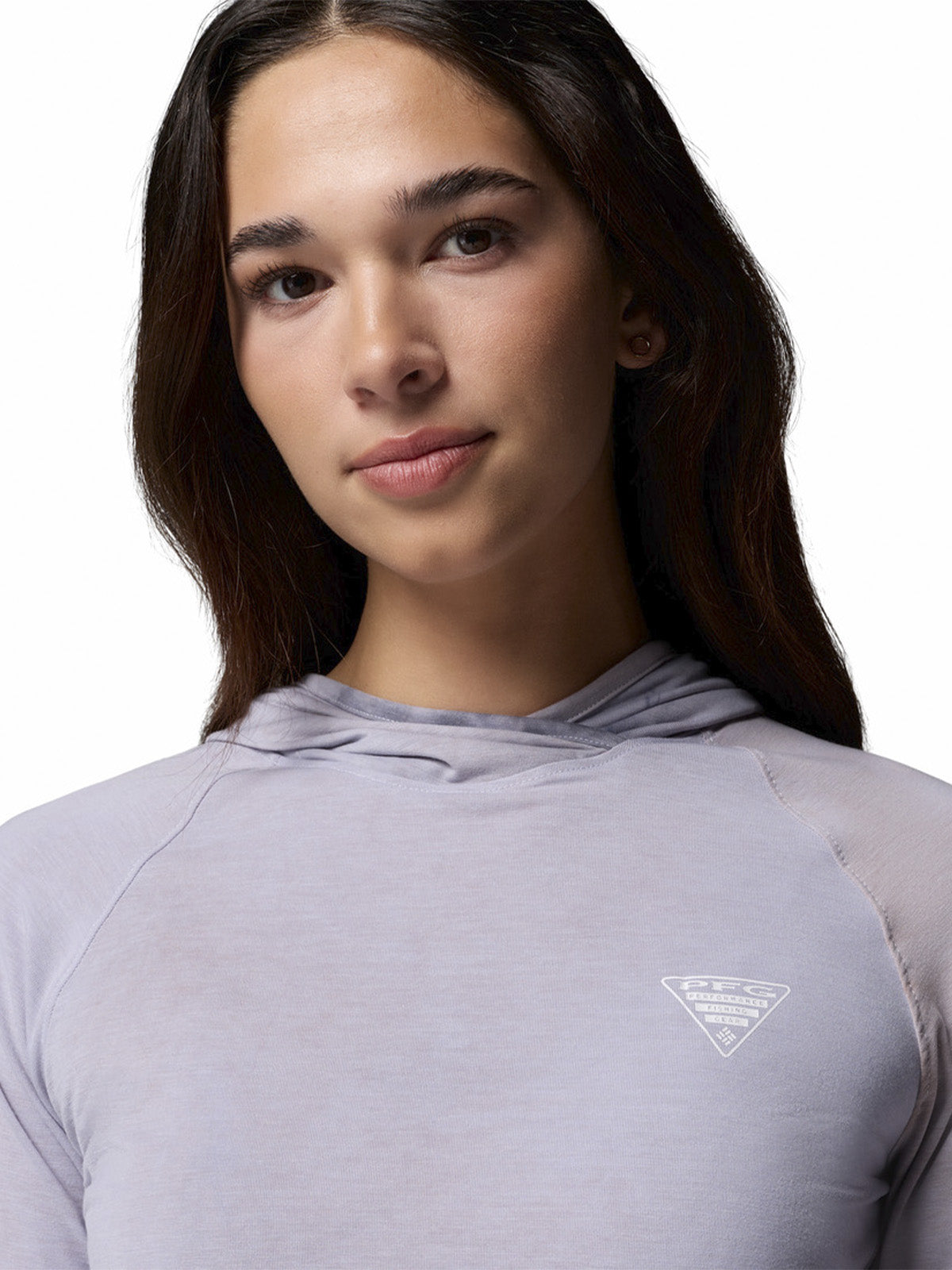 Polera Manga Larga Mujer PFG Uncharted Morado Columbia