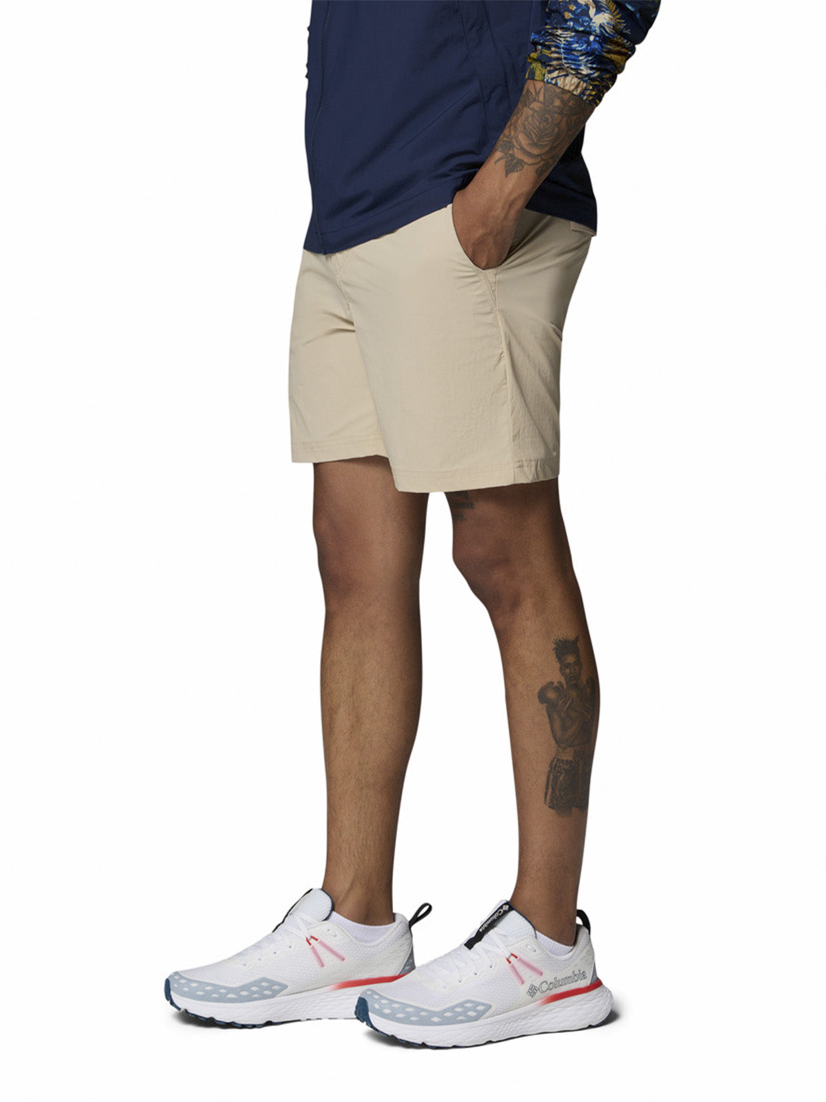 Short Hombre Roc Lite Beige Columbia