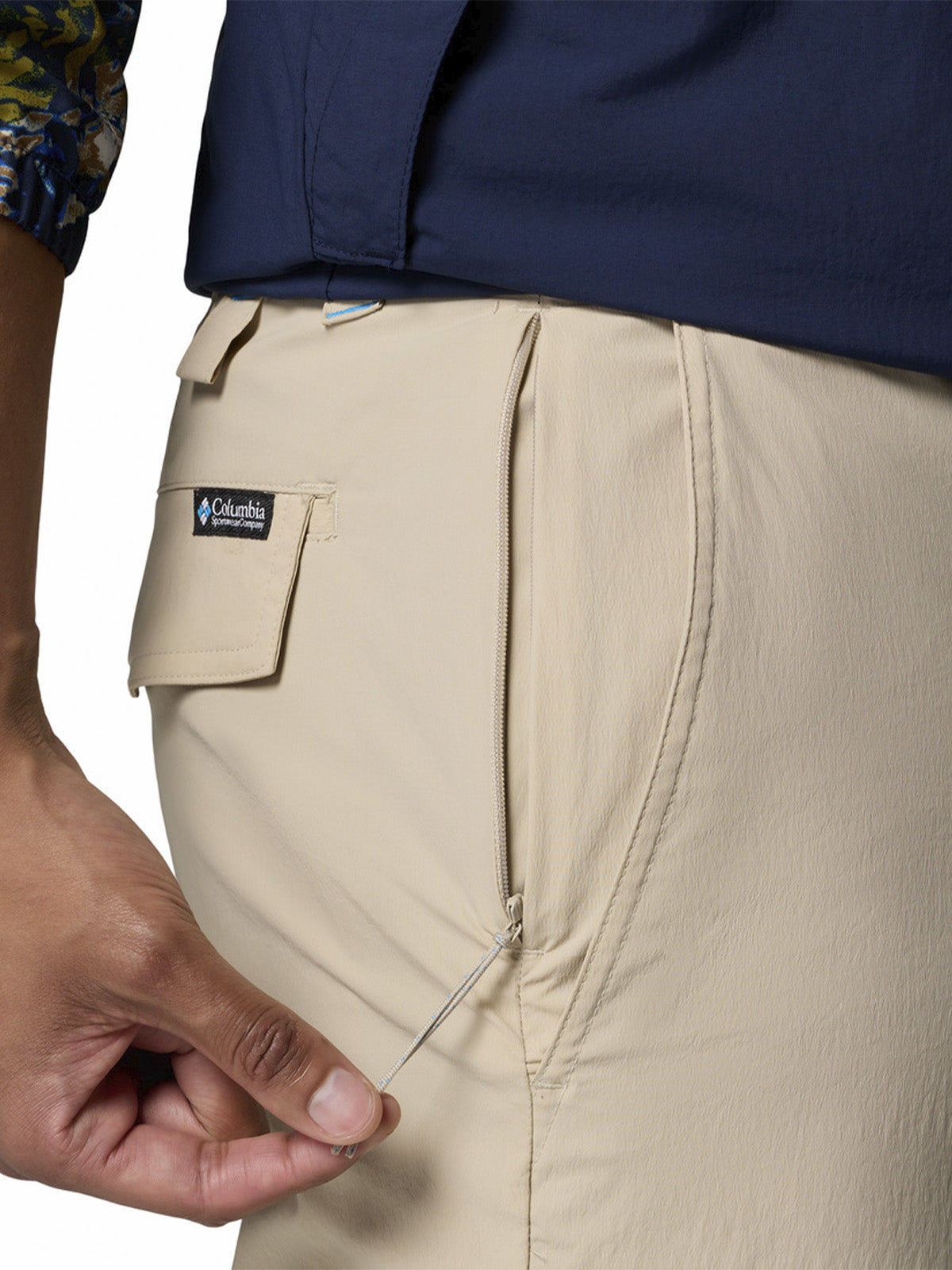 Short Hombre Roc Lite Beige Columbia