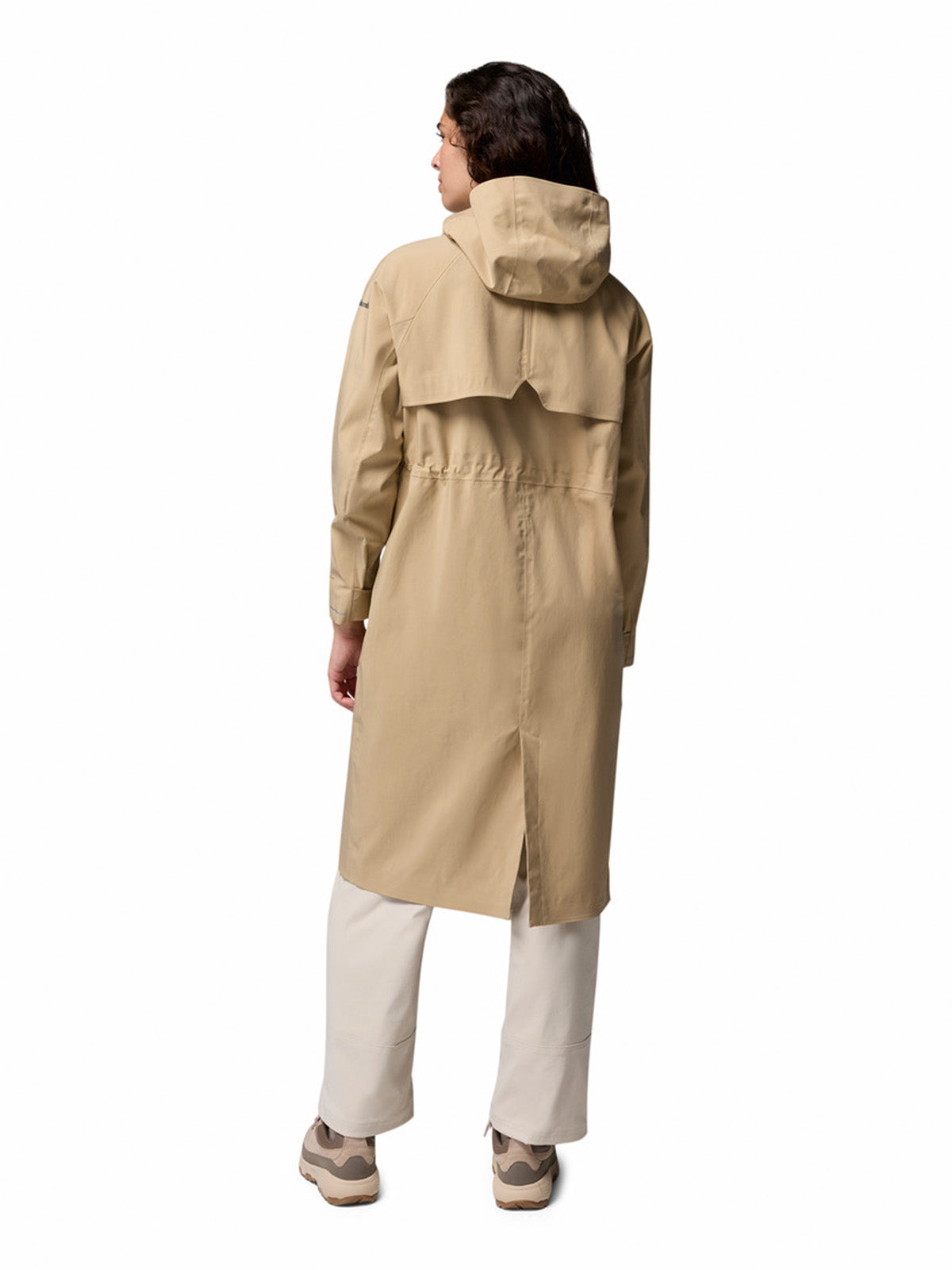 Impermeable Mujer Amazetrench Rain Beige Columbia