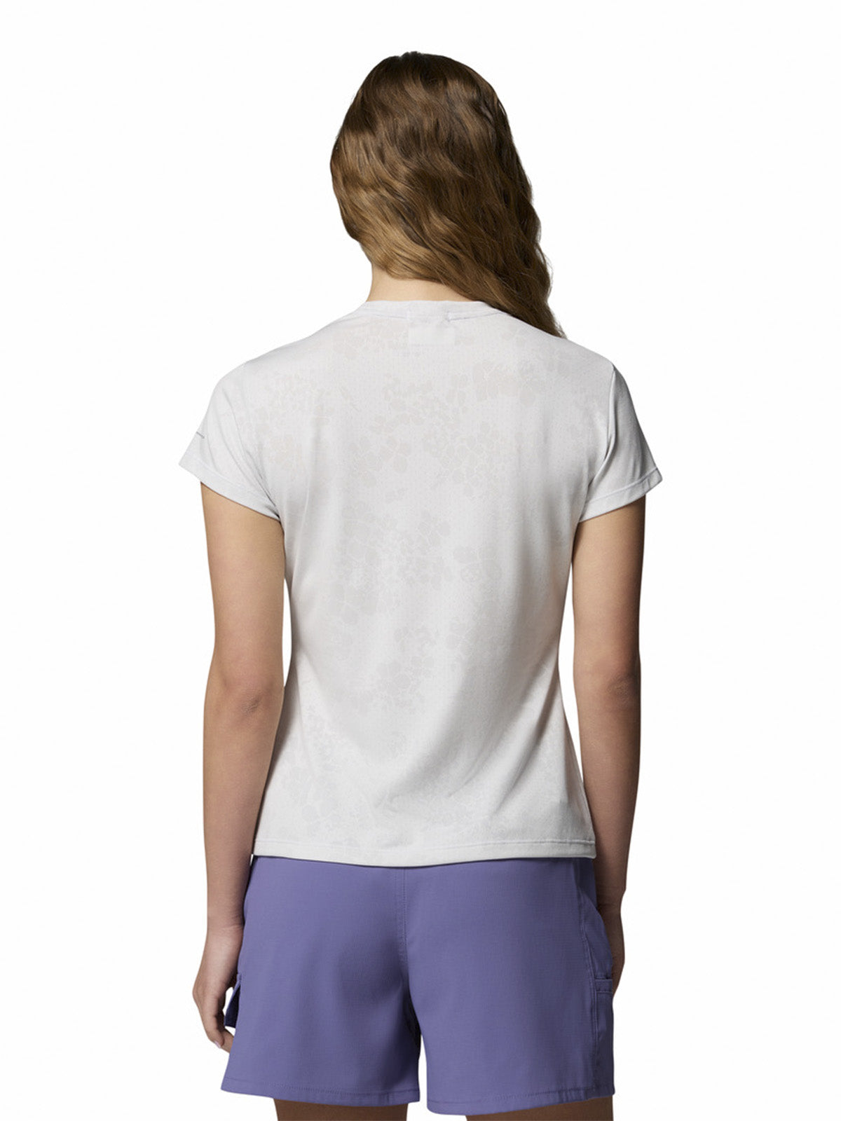 Polera Manga Corta Mujer Bluebird Canyon II Blanco Columbia