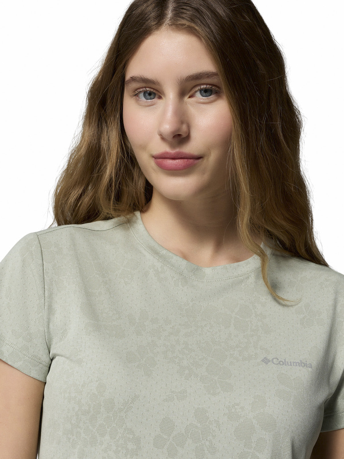Polera Manga Corta Mujer Bluebird Canyon II Beige Columbia