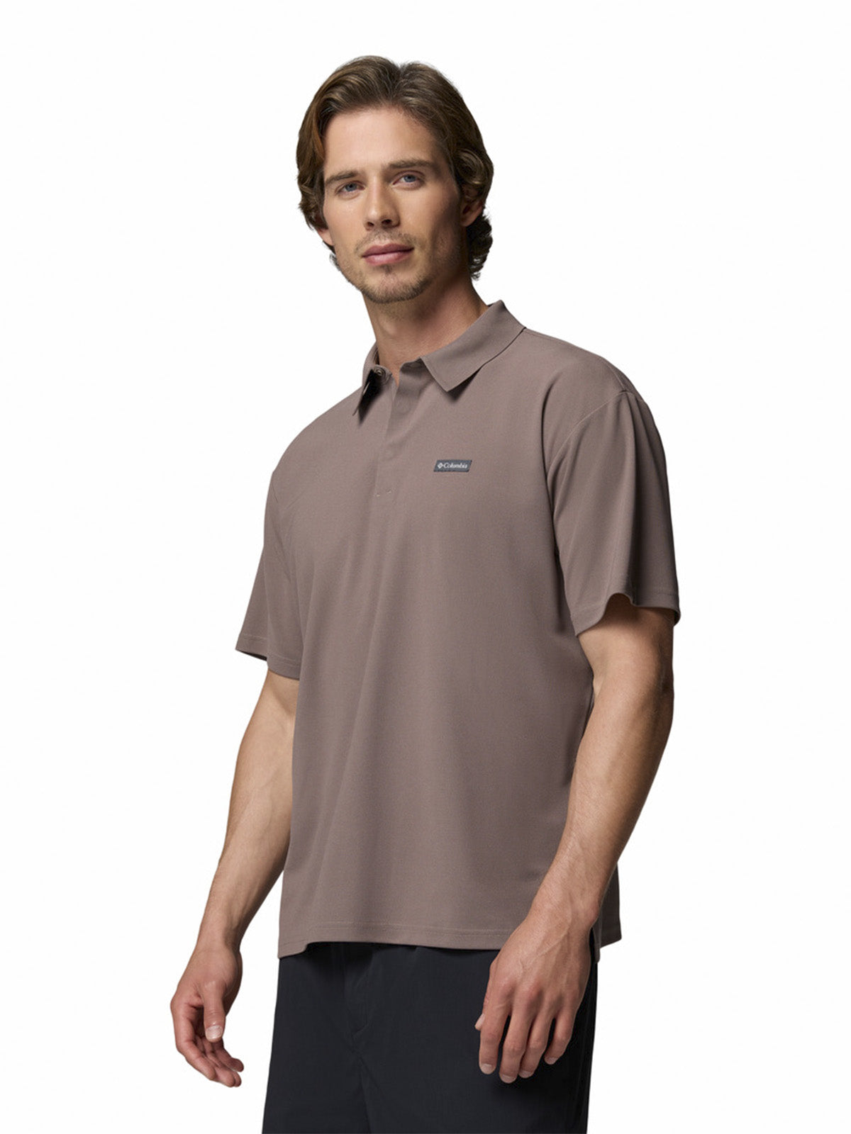 Polera Hombre Chill Creek Polo Gris Columbia