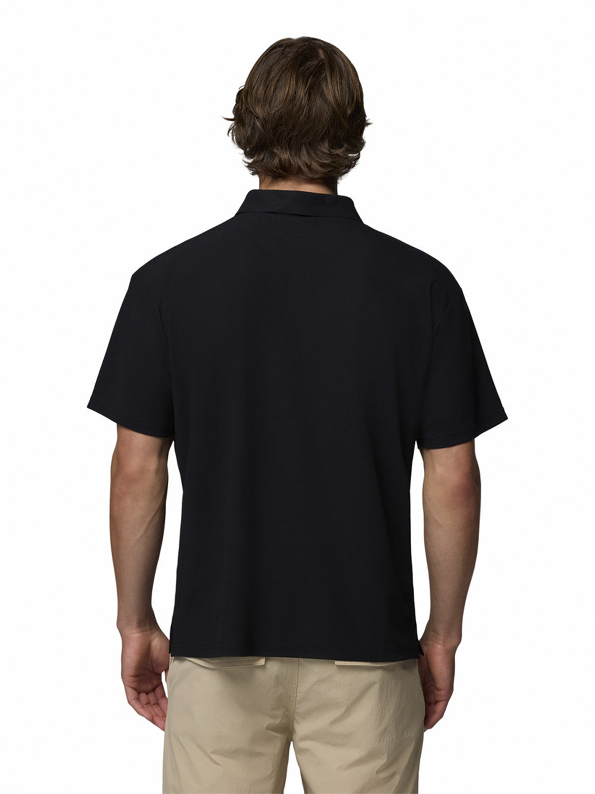 Polera Hombre Chill Creek Polo Negro Columbia
