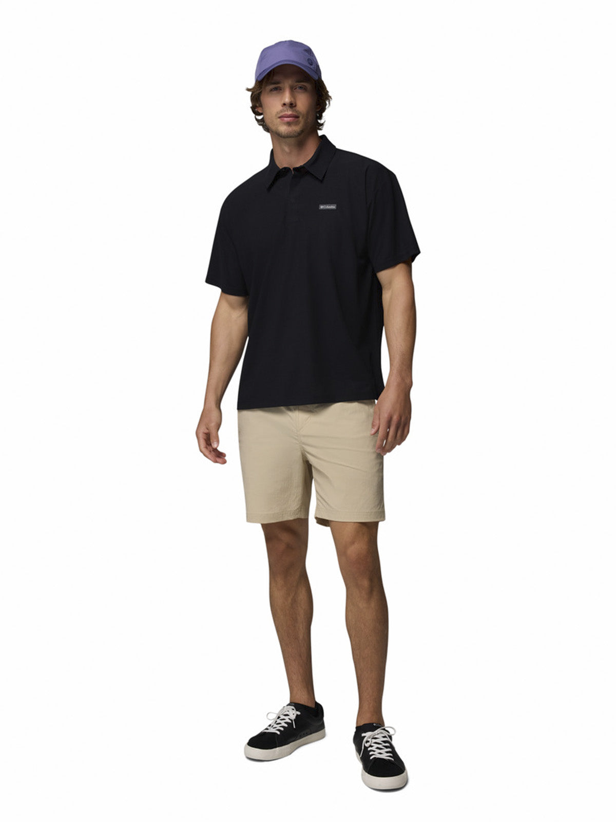 Polera Hombre Chill Creek Polo Negro Columbia