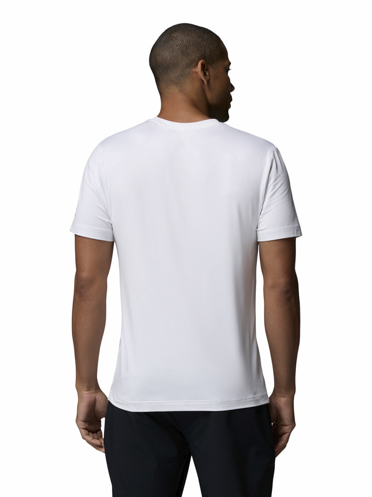 Polera Manga Corta Hombre Parsons Point Blanco Columbia