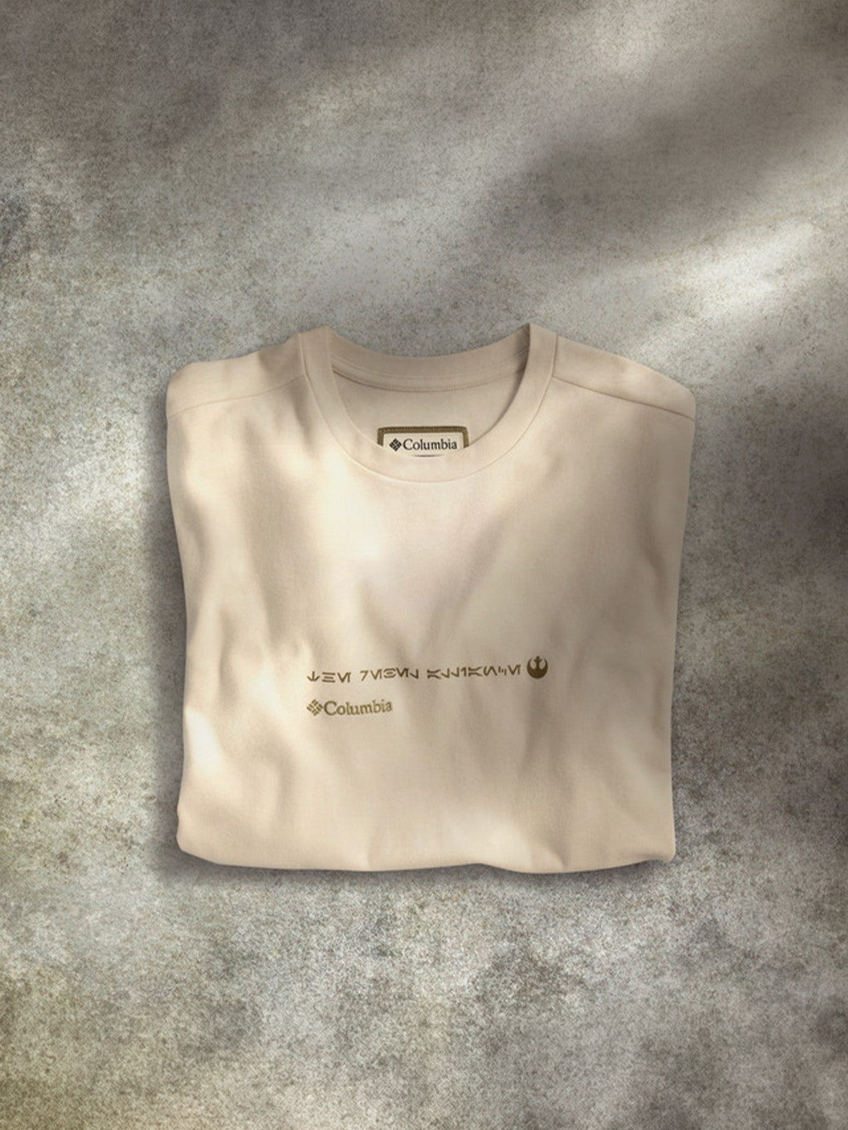 Polera Manga Corta Hombre Endor Issue Beige Columbia