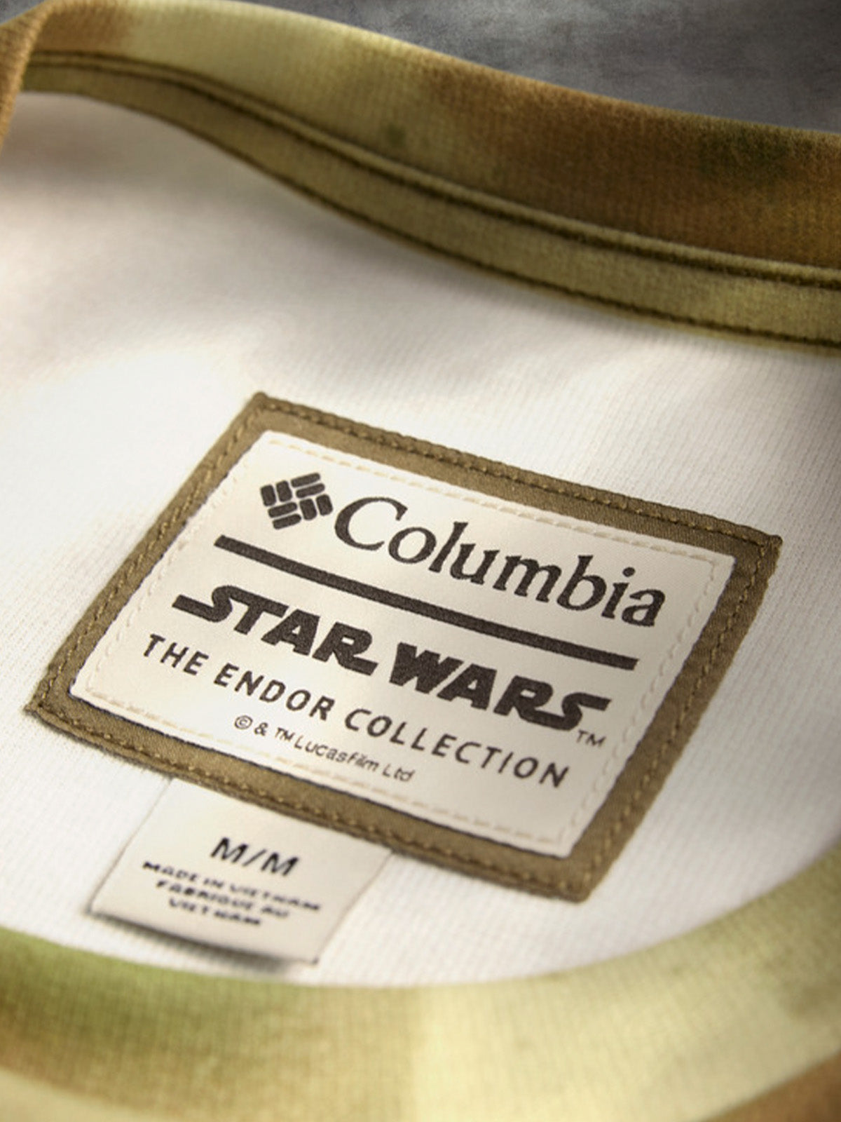 Polera Manga Corta Hombre Endor Issue Camo Sho Verde Columbia