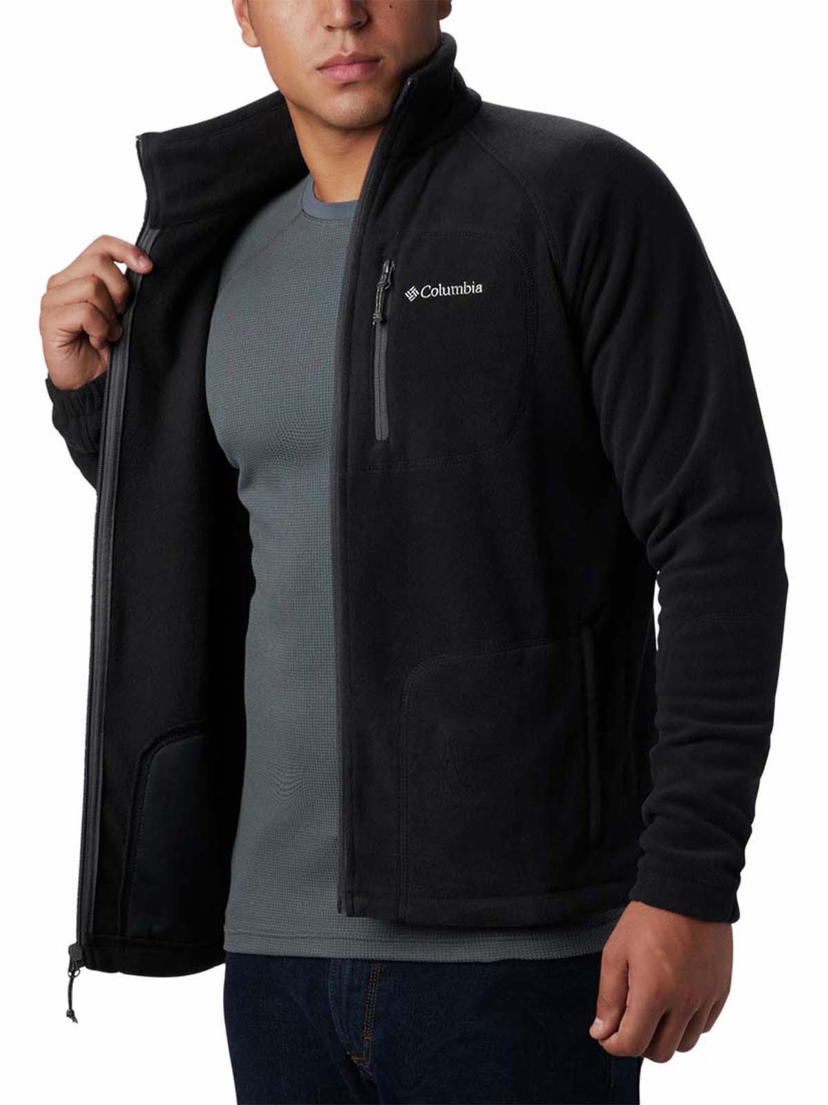 Polar Hombre Fast Trek II Full Zip Negro Columbia