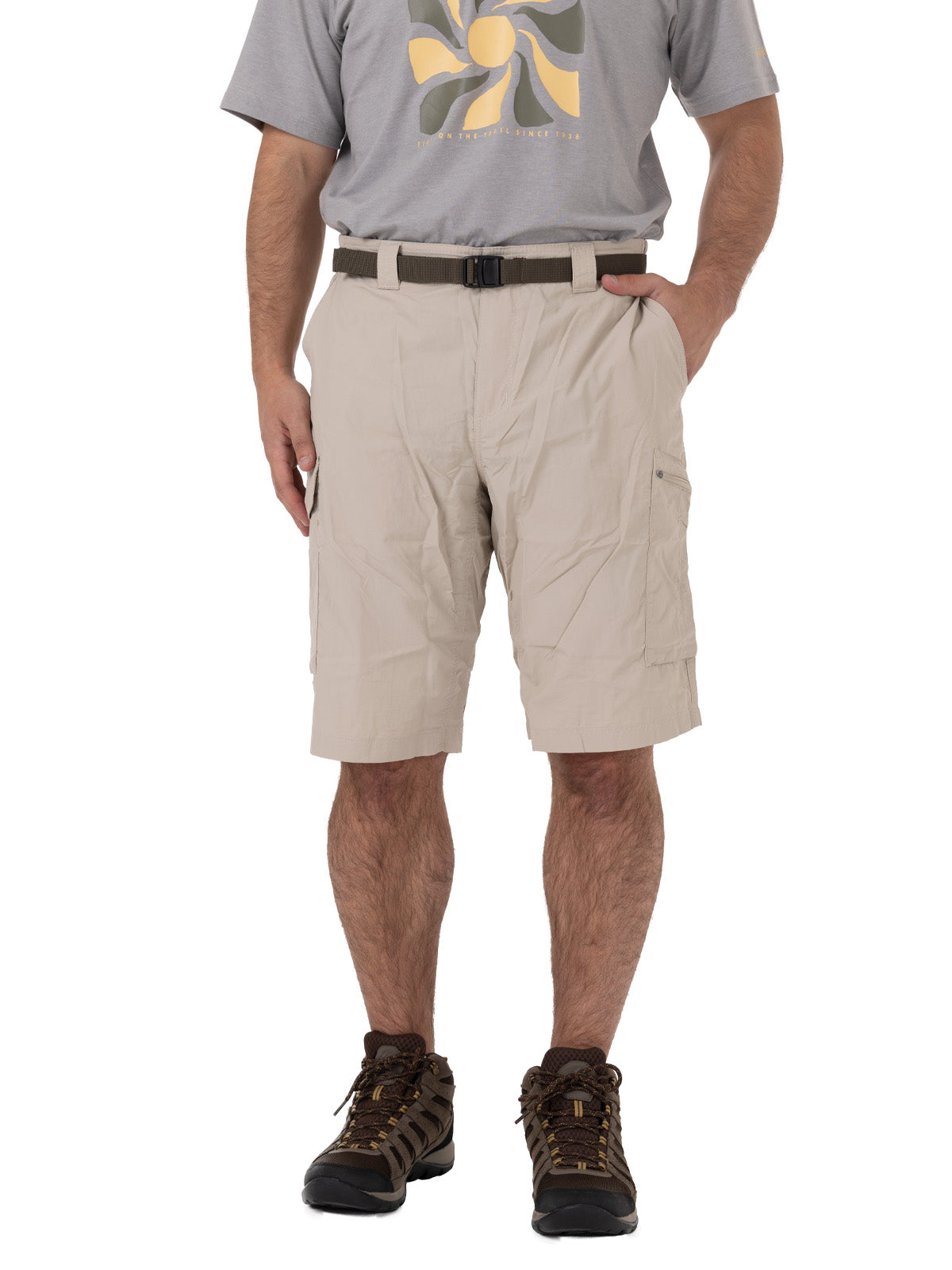 Short Hombre Silver Ridge Short Beige Columbia