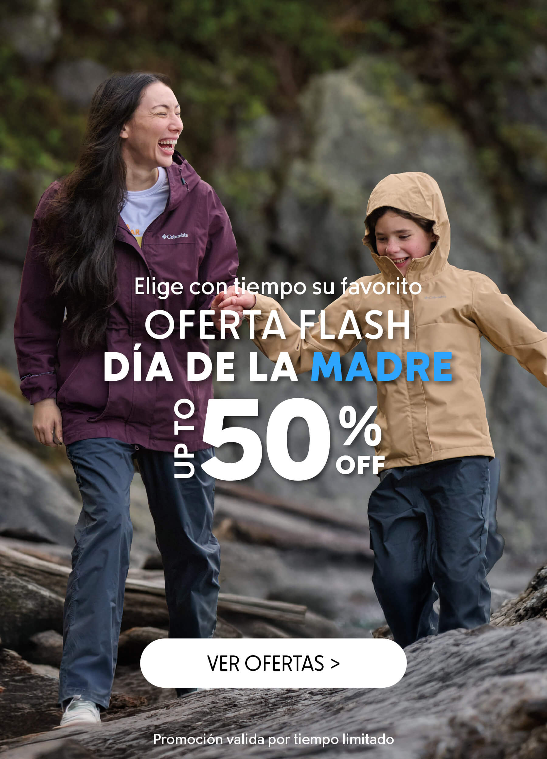 Columbia Oferta Flash Día de la Madre