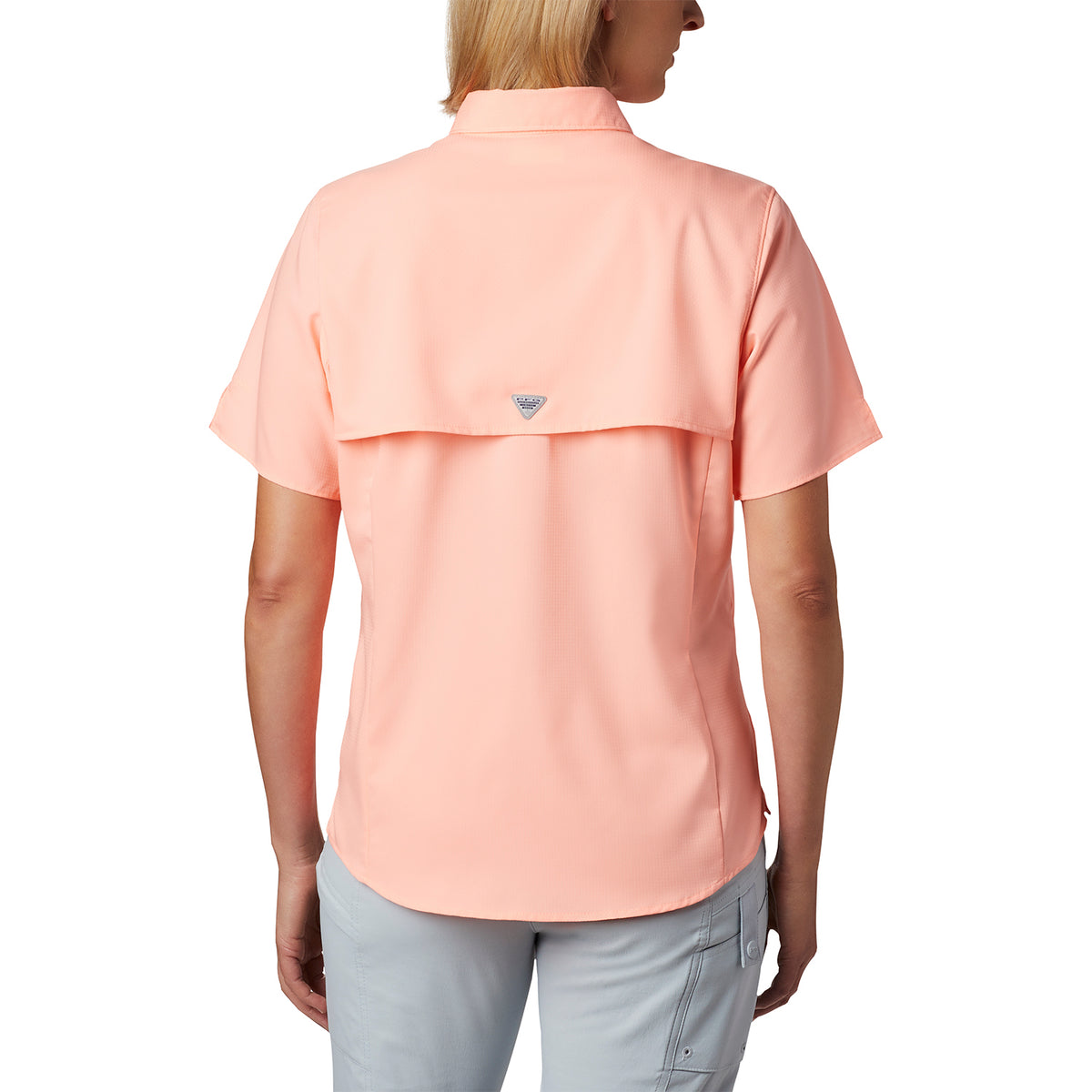 Blusa Manga Corta Mujer Tamiami II Rosado Tiki Pink Hiking Columbia