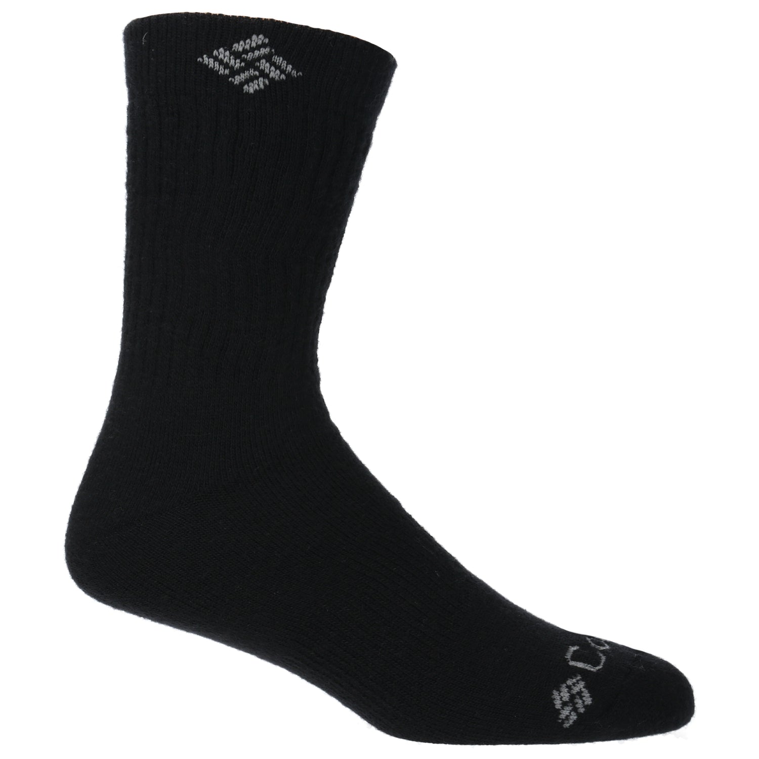 Calcetín Crew Arch Support Negro Columbia