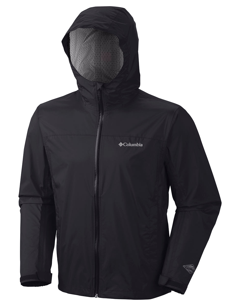 Cortaviento Hombre Evapouration Negro Black Trail Running Omni