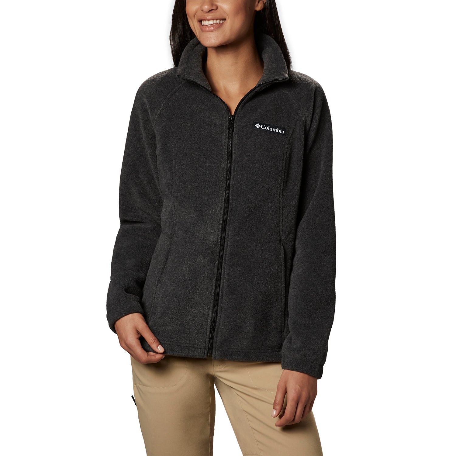 Polar Mujer Benton Springs Full Zip Gris Columbia